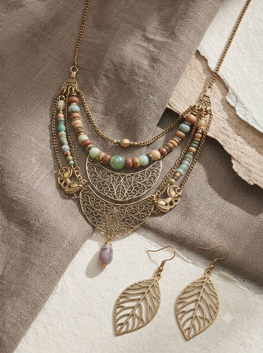 Handmade jewellery collection piece 1