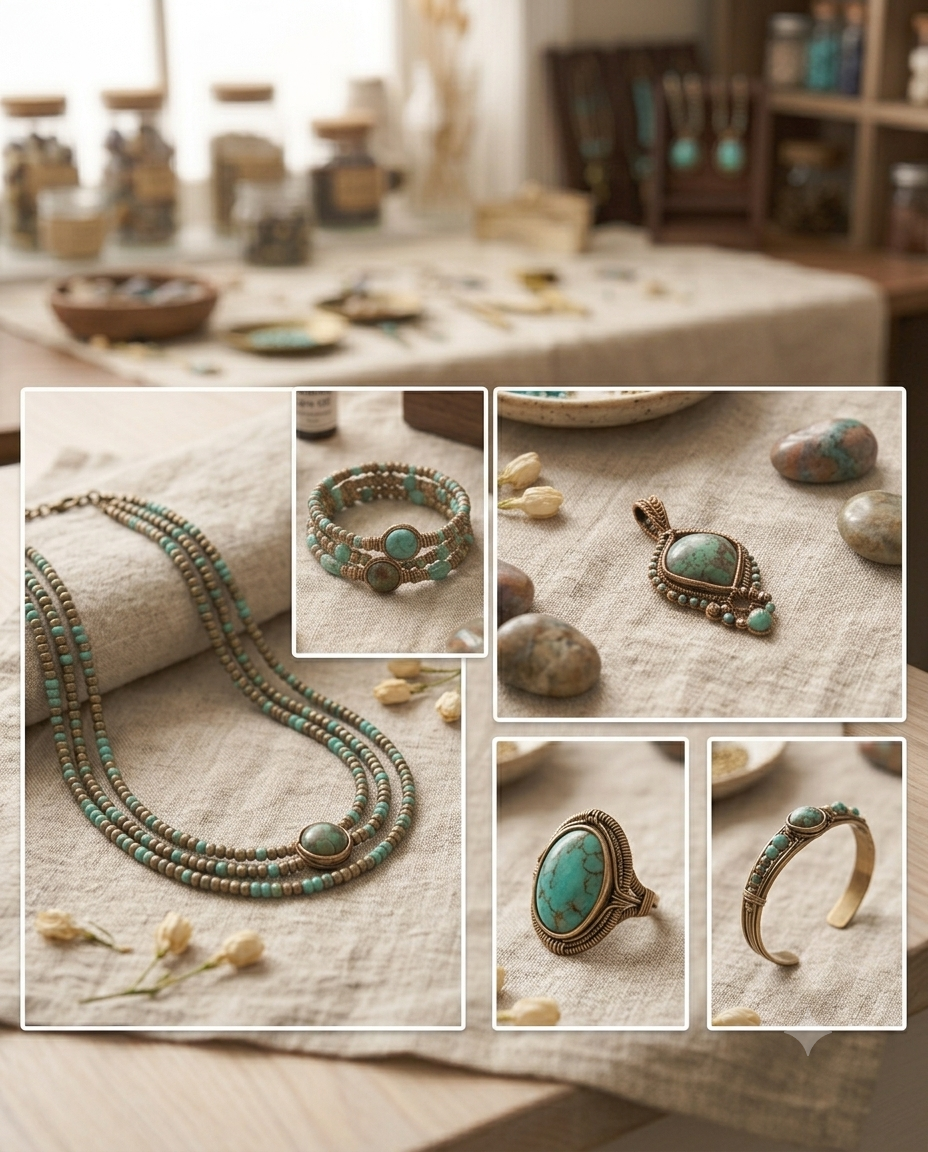 Handmade jewellery collection piece 4