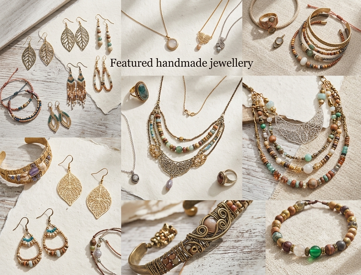 Featured handmade jewellery